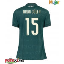 Camiseta Real Madrid Arda Guler #15 Visitante Equipación para mujer 2026-27 manga corta